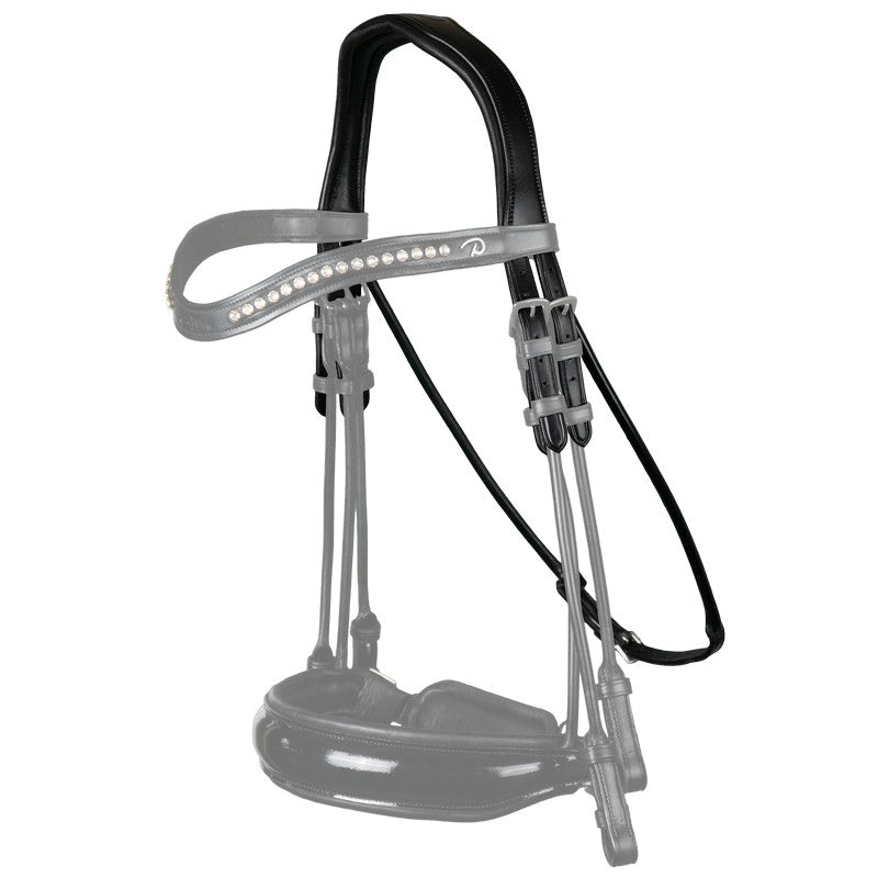 Rolled Leather Anatomic Headpiece