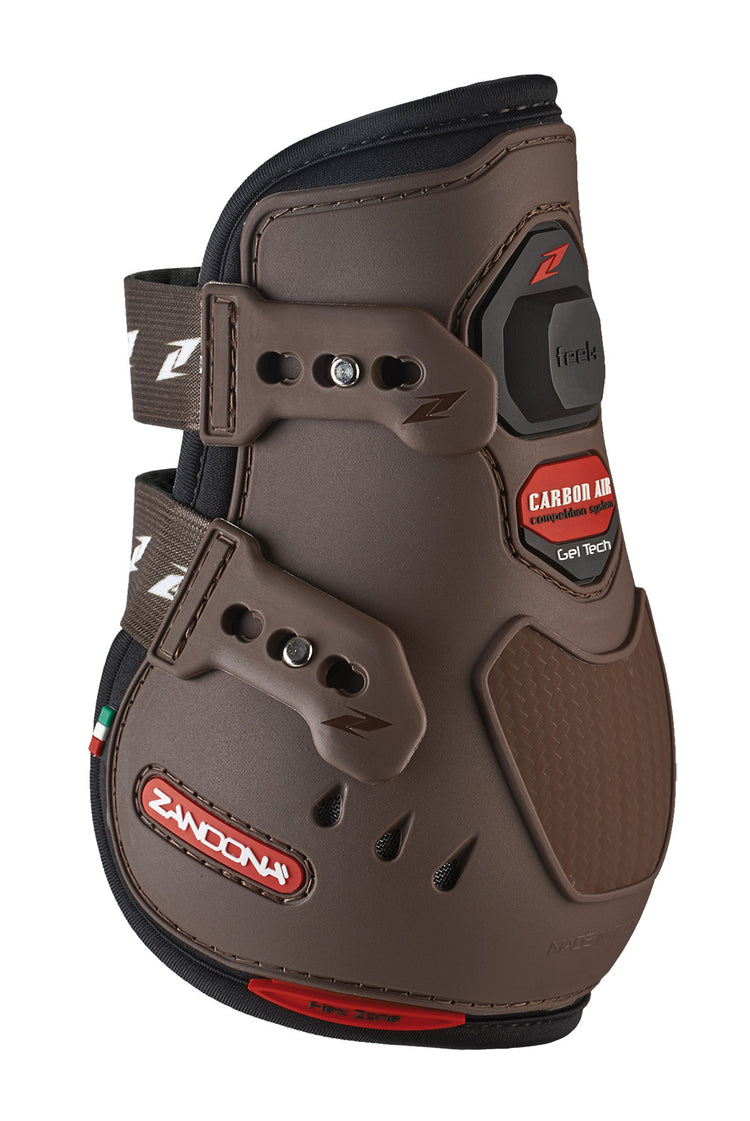 Open fetlock boots with elastic straps