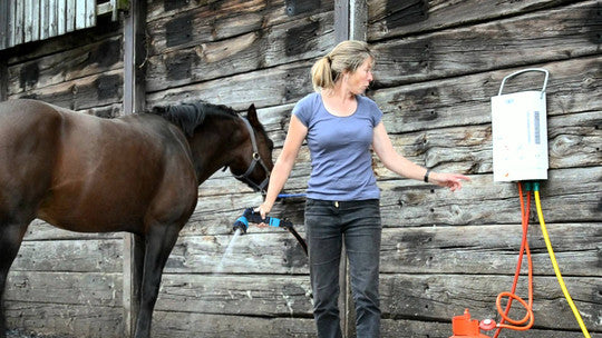 Portable Horse Shower