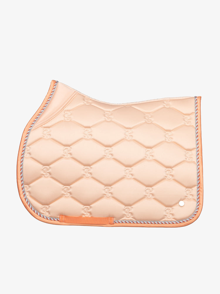 Saddle Pad Jump Signature Peach