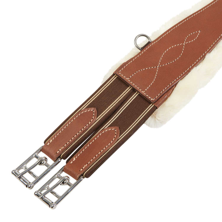 Light brown girth for jumping