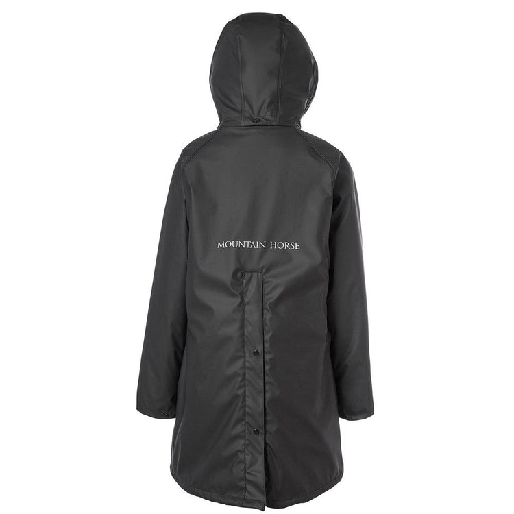 Mid length horse riding rain jacket