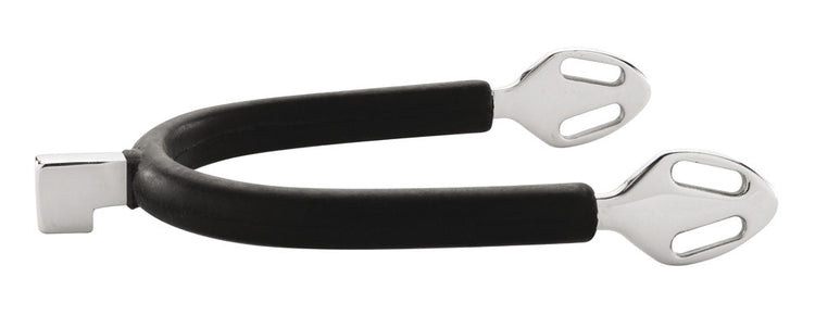 Hammer head spurs with rubber