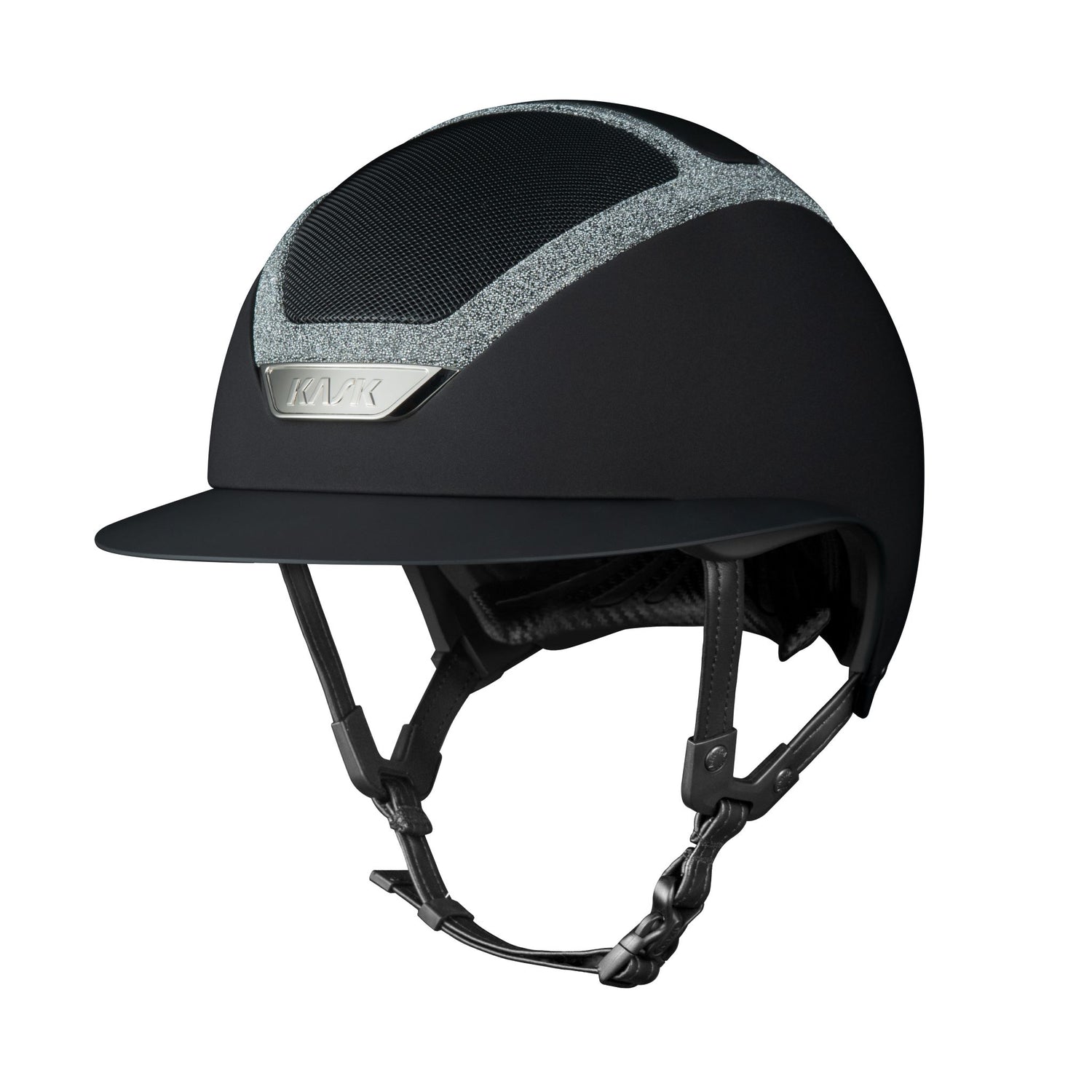 Expensive equestrian helmet