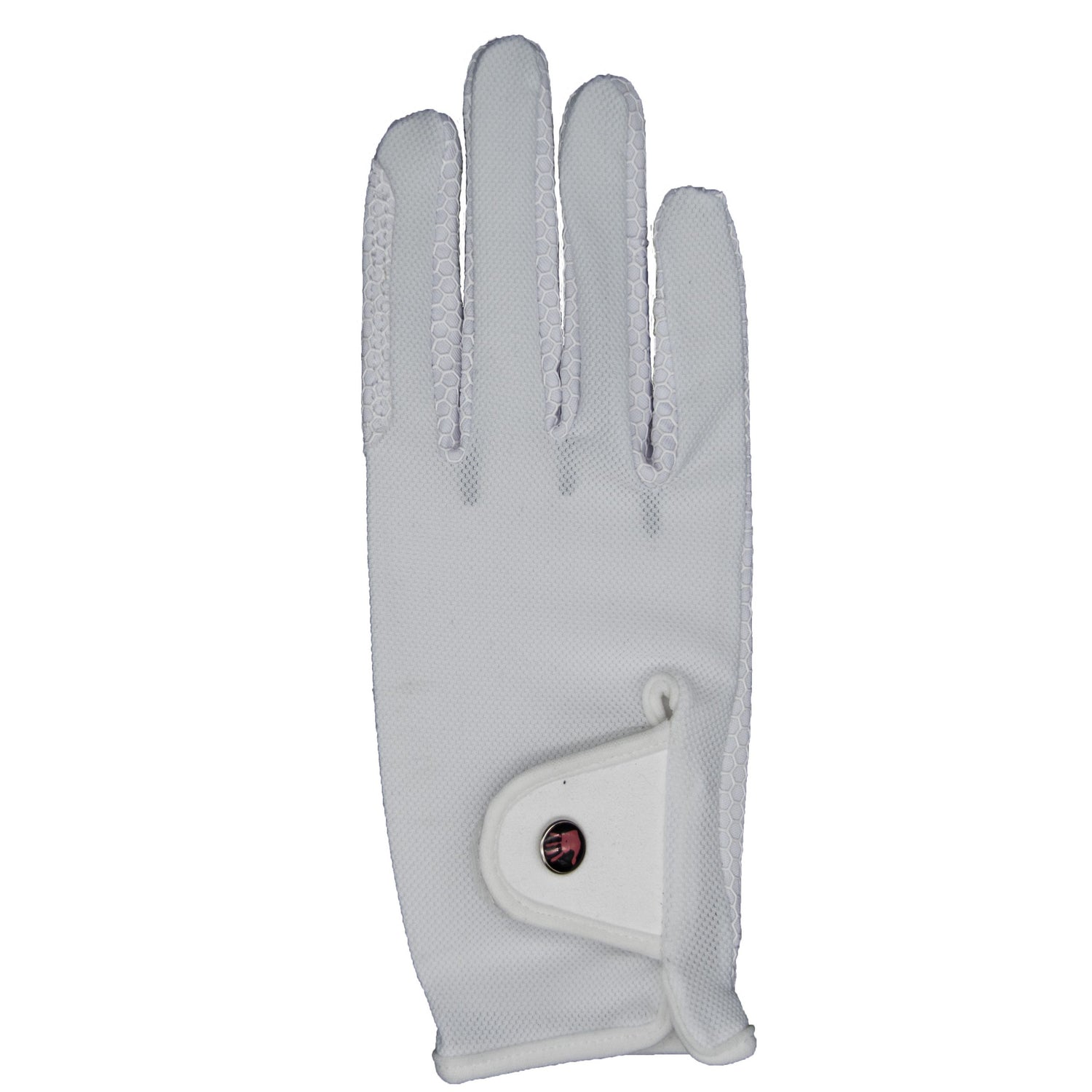 White breathable riding gloves for warm weather