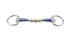 Eggbutt Bradoon with Brass Ring