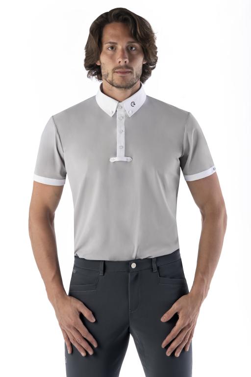 Light Grey mens competition shirt