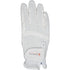 White riding gloves for children