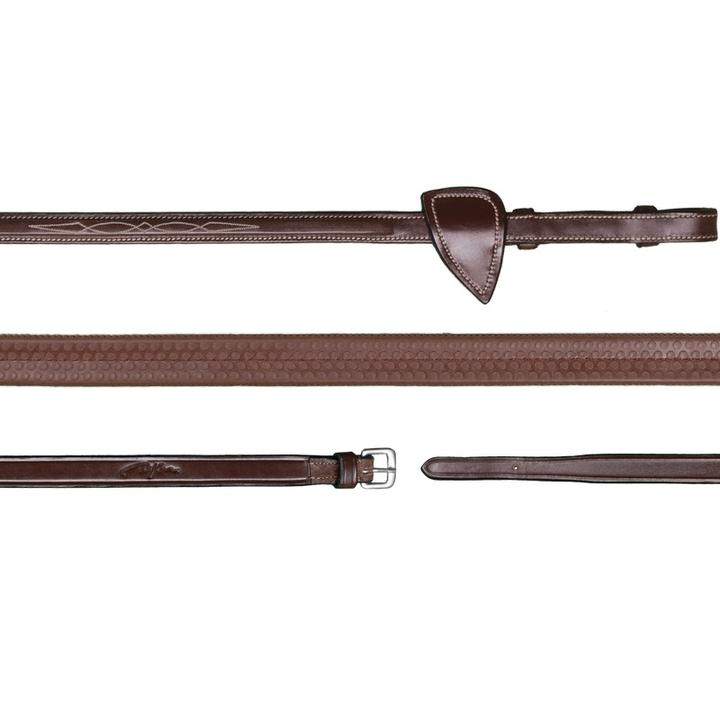 Rubber hunter reins