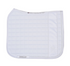 Fancy White dressage saddle cloth