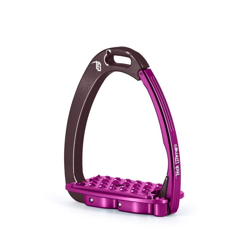 safety stirrups purple