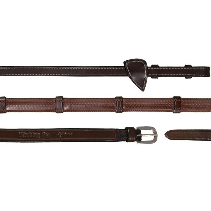 Affordable rubber reins with stoppers