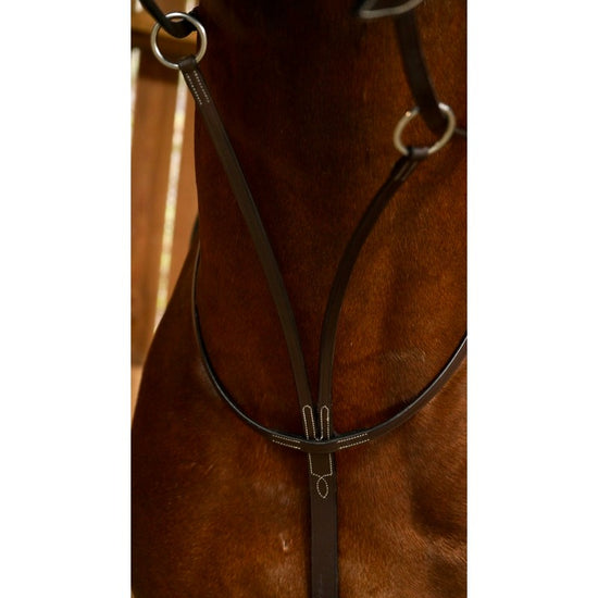 Quality leather running martingale