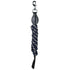 Nylon lead rope with leather