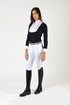 Black and White Long Sleeve Competition Shirt