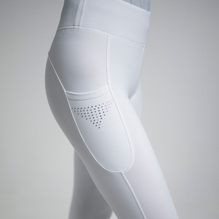 White Riding Leggings