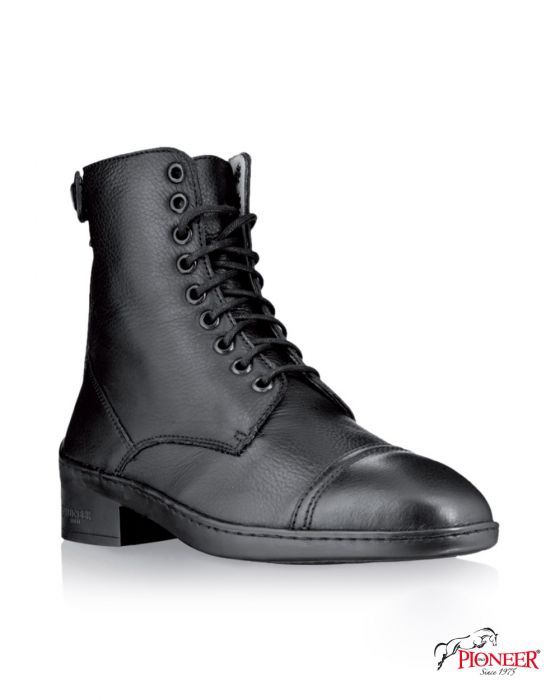 Leather Lace Jodhpur boots