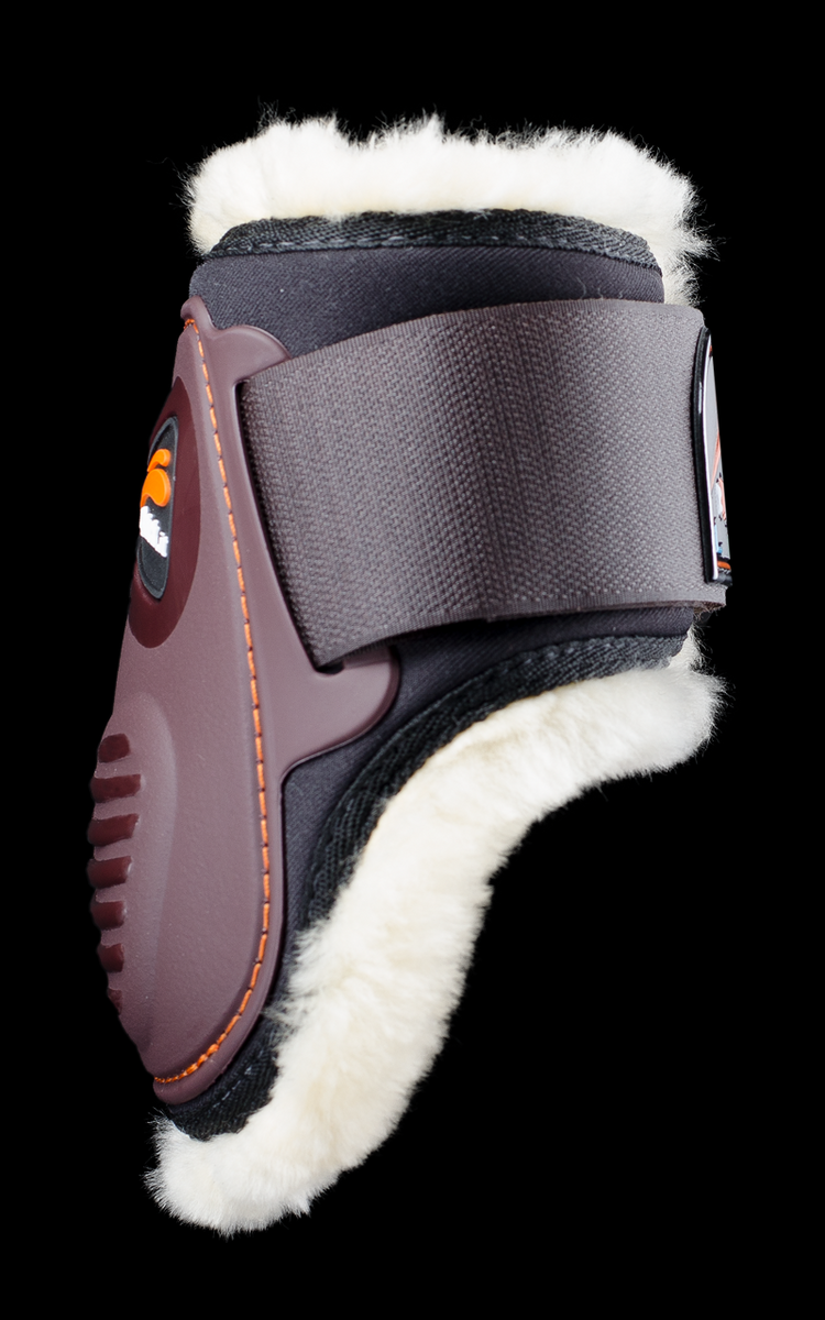 Fluffy fetlock boots