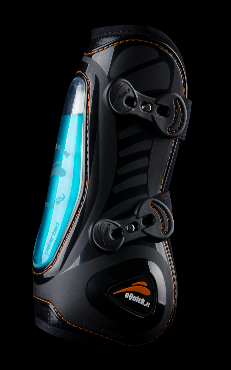 Black eQuick Tendon Boots