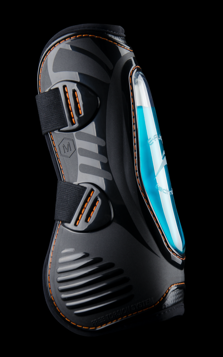 Jumping boots with blue