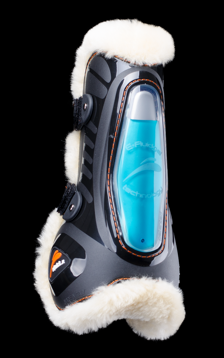 eQuick Fluffy Jumping Boots with Velcro