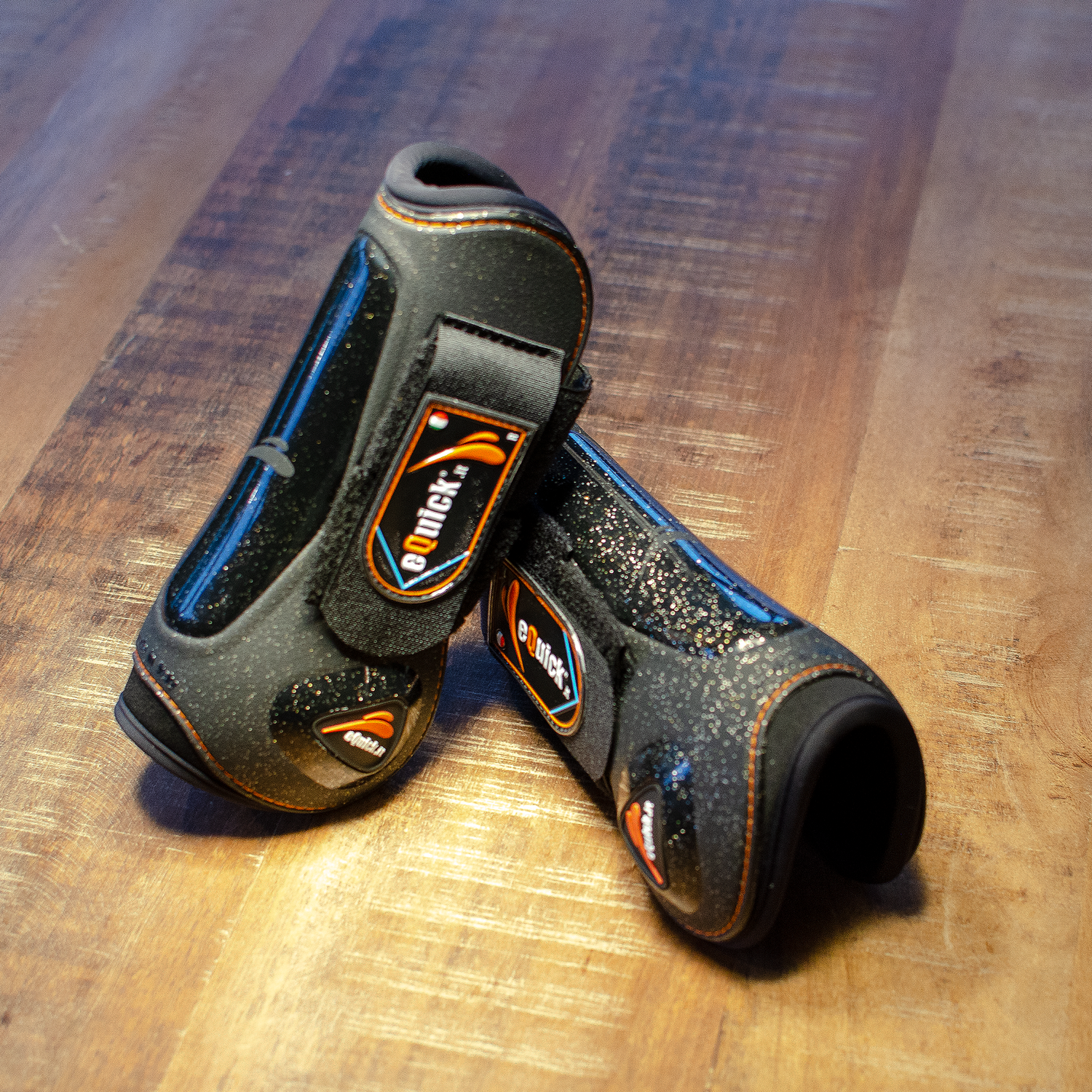 eQuick eLight Glitter Front Boots