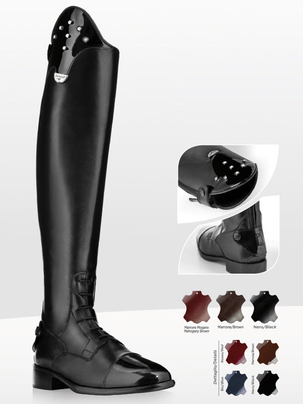 Field boots with Swarovski Crystals