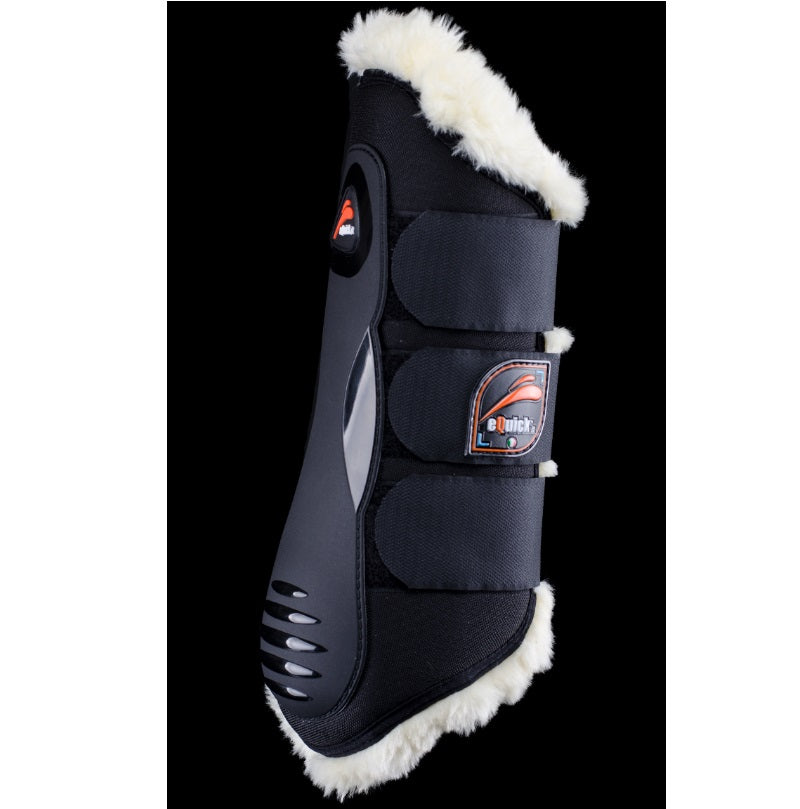 eQuick Fluffy Dressage Boots