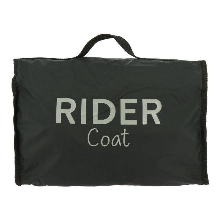 Rain jacket for horse riders