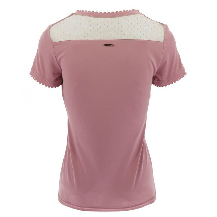 Pale pink horse riding shirt