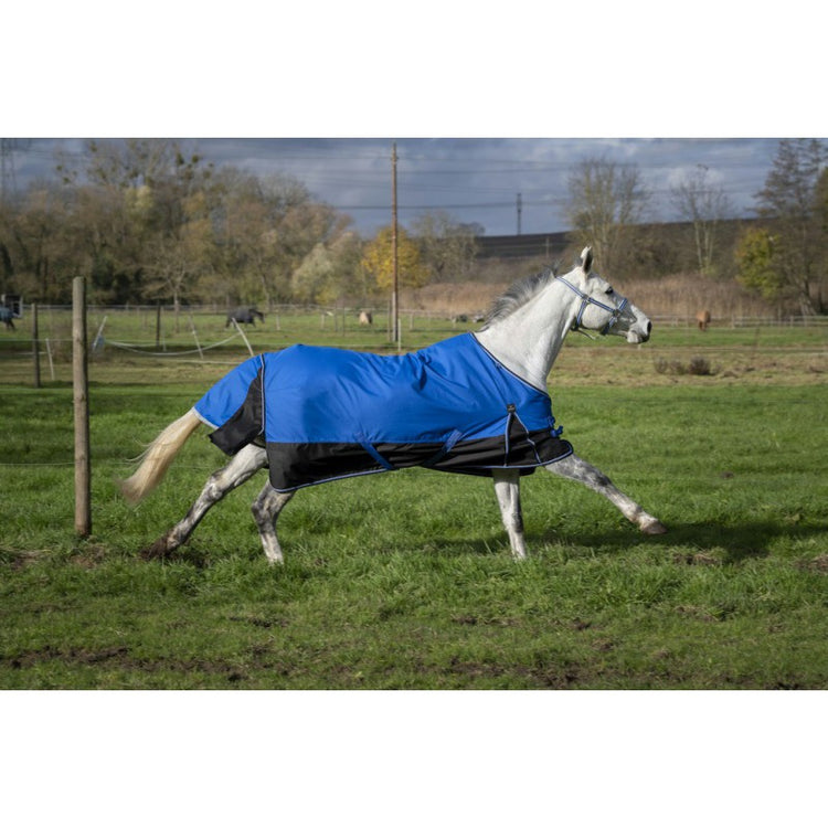 turnout rug with taped seams and nylon lining