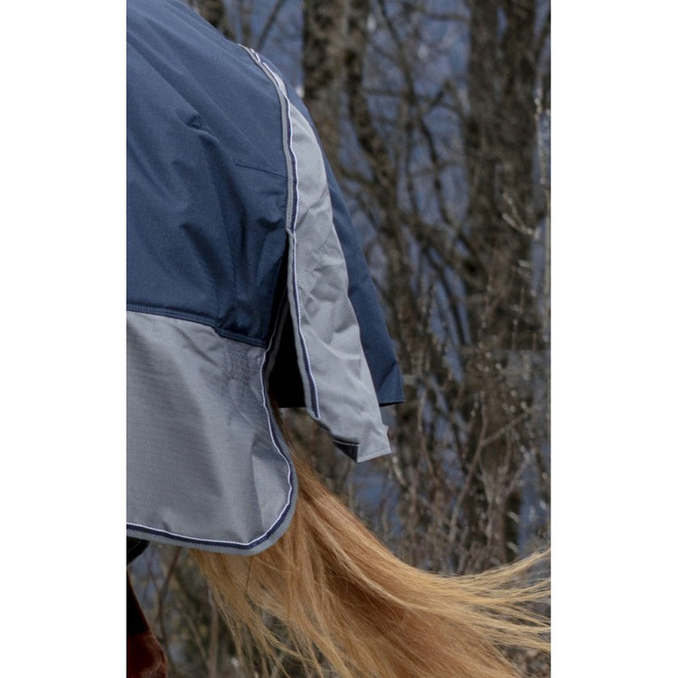 turnout rug featuring a very large waterproof tail flap