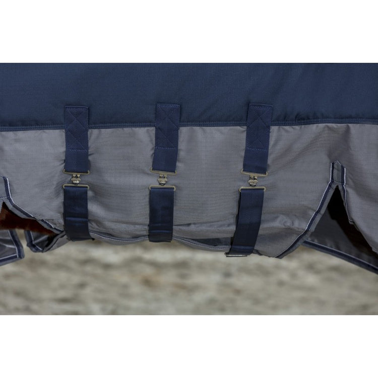 turnout rug with belly belt