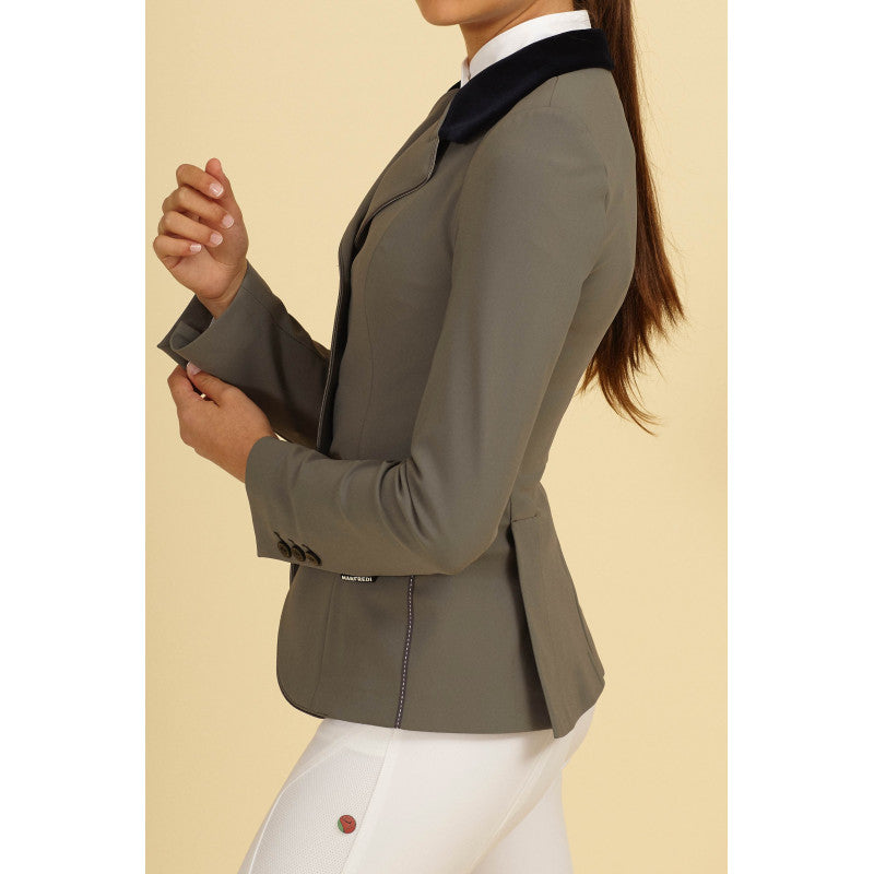 Light Grey Ladies Show Jumping Jacket