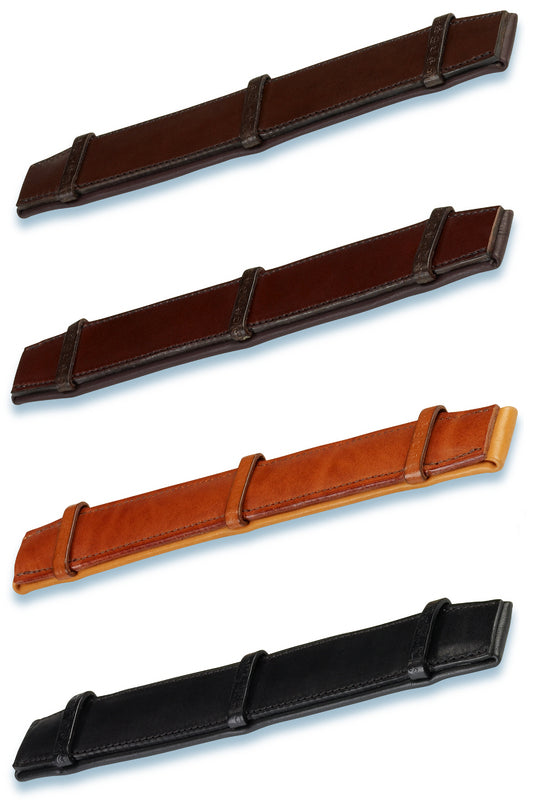 Neck pad for snaffle and double bridle
