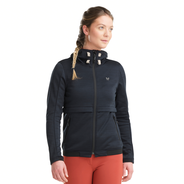 equestrian technical fleece jacket