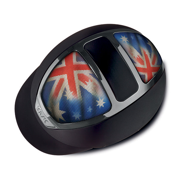 Australian Flag on Riding helmet