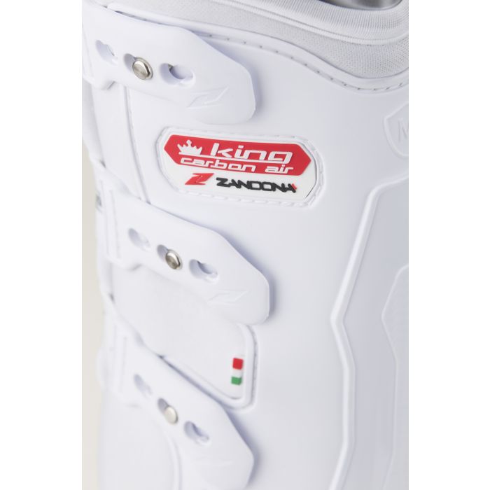 White Dressage Boots with elastic straps