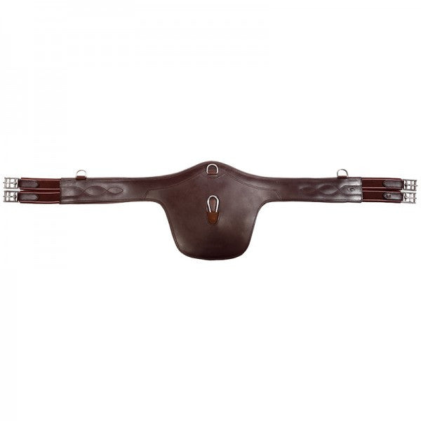 High quality leather stud guard girth