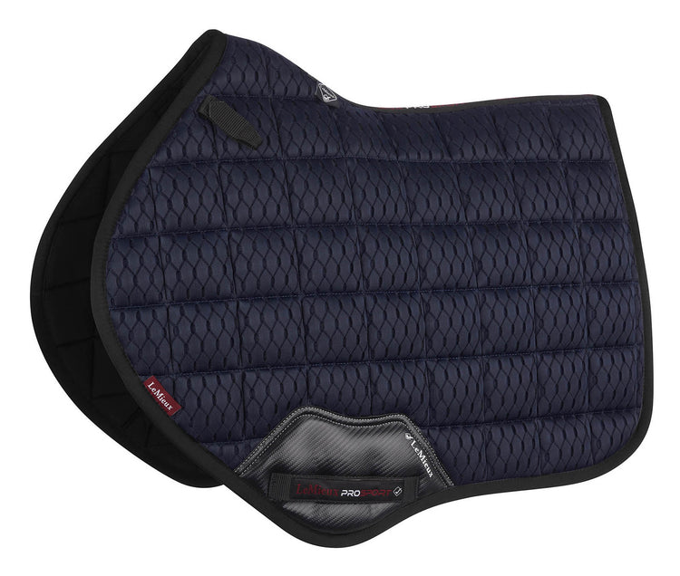 Carbon Mesh Saddle Pad Navy