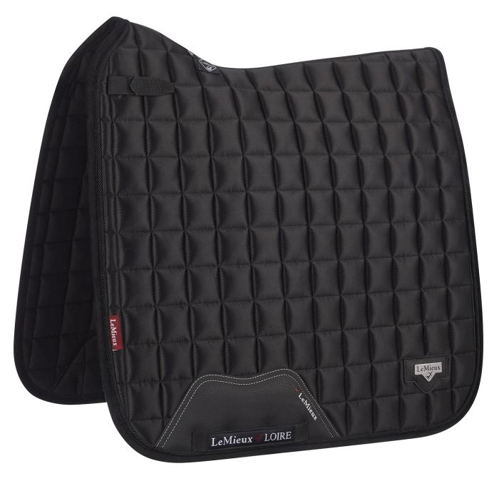 Black LeMieux Loire Classic Satin CC Dressage Square