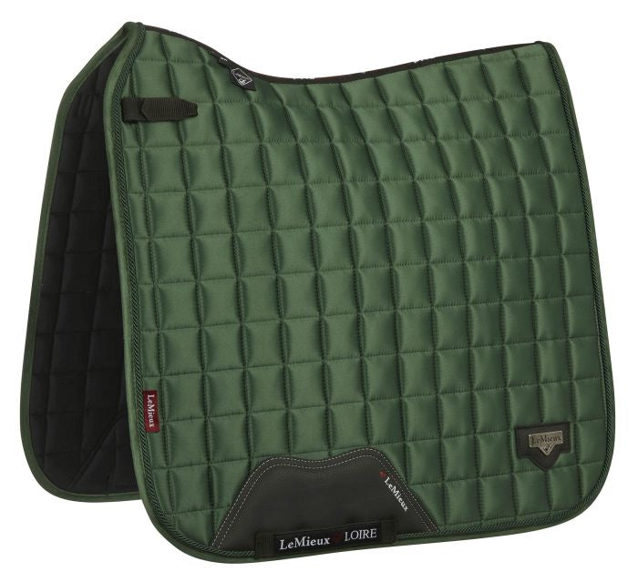 Hunter Green LeMieux Loire Classic Satin CC Dressage Square