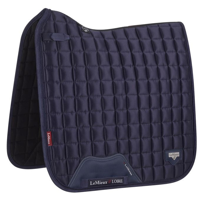 Navy LeMieux Loire Classic Satin CC Dressage Square