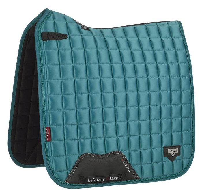 Peacock Green LeMieux Loire Classic Satin CC Dressage Square