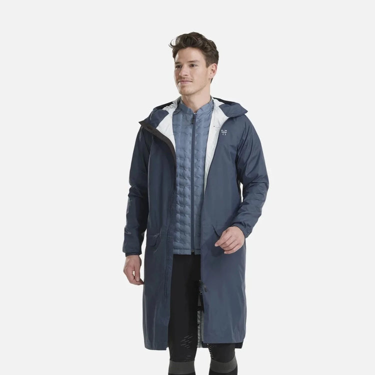 Long horse riding rain coat