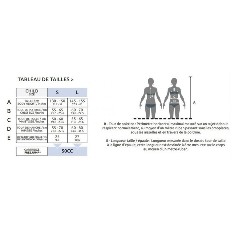 Size chart children&