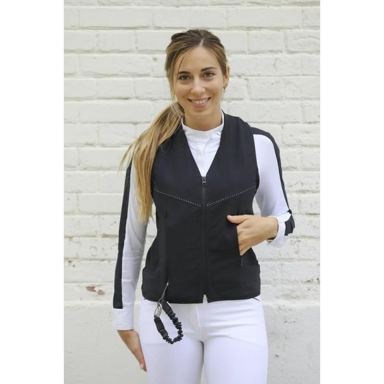 Horse riding airbag jacket