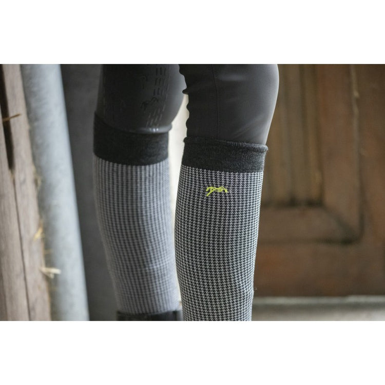 patterned riding socks