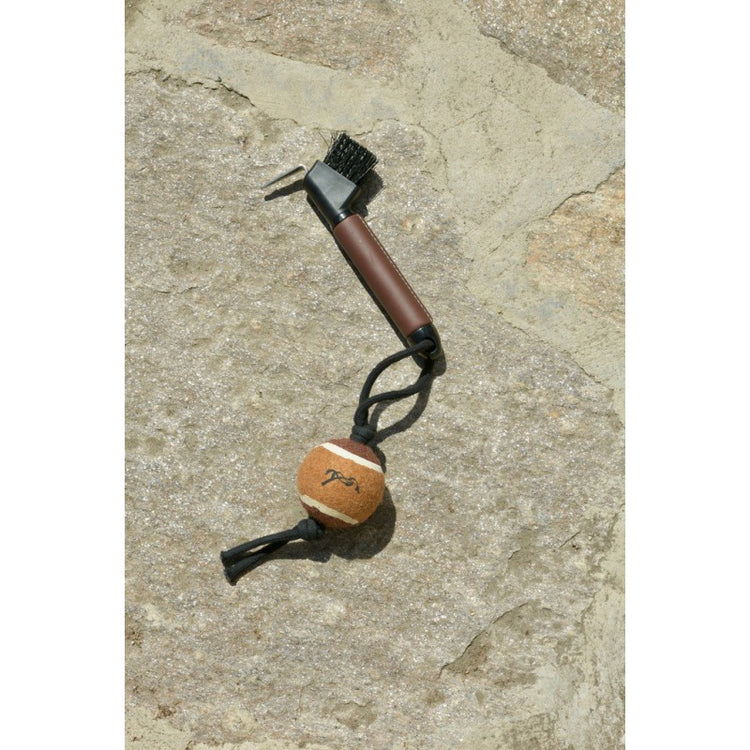 Penelope equestrian hoof cleaning tool for daily horse care.