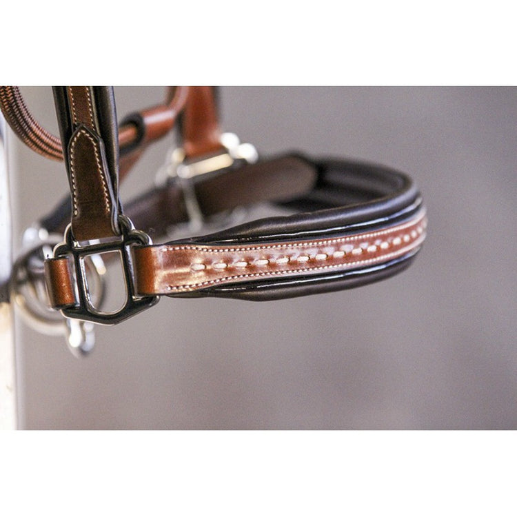 Brown Leather Grooming Head Collar